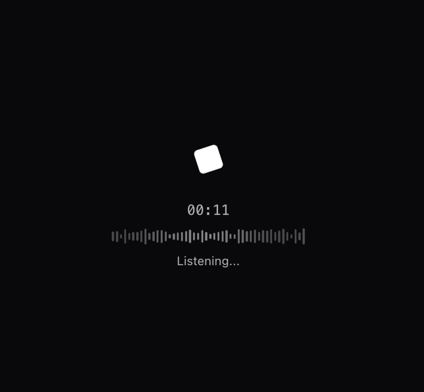 AI Voice Input